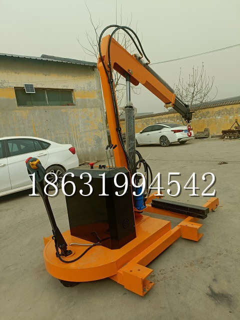 托克托县自卸车厢随车吊 自制轮式四不像起重机 四驱平板吊 5吨 贵盛